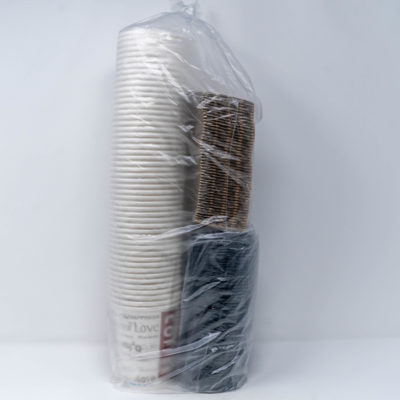Hot Coffee Cups Kit 50s 8oz