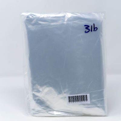 Plastic Bags Clear 3lbs 8×13