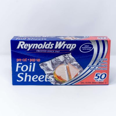 Reynolds Pre Cut Foil Sht 50ct