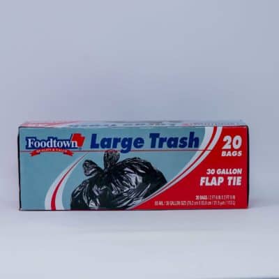 F/Town Trash Bags 30 Gal 20s