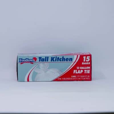F/Town Tall Kitchen Bags 15s