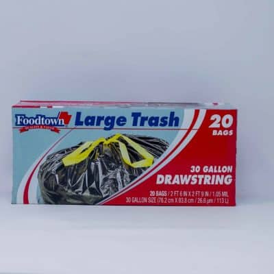 F/Town Drawstr Lrg Trash20/30g