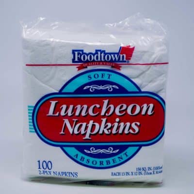 F/Town Lunch Napkins 2p 100ct