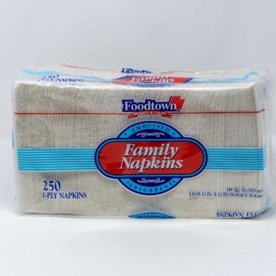 F/Town Family Napkins 1p 250ct