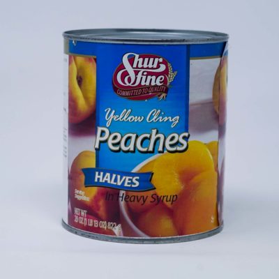 S/Fine Peach Halves 822g