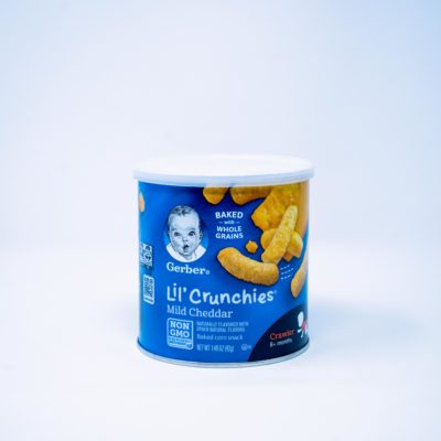 Gerb Lil Crunchies Mld Chd 42g