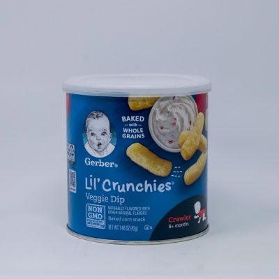 Gerb Grad Veg Crunchies 1.48oz