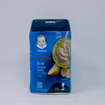 Gerb Ban/Apple Rice Cereal227g