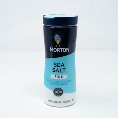 Morton Fine Sea Salt 500g
