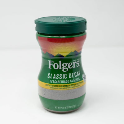 Folgers Decaf Inst Coffee 226g