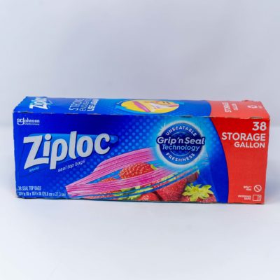 Ziploc Storge Galln Eotab 38ct