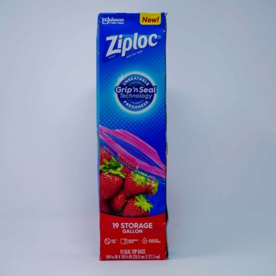 Ziploc Ez Open Tab 1g Stor19ct