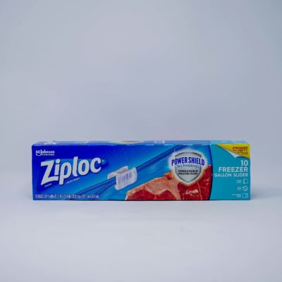 Ziploc Easy Zip Freez Gal 10s