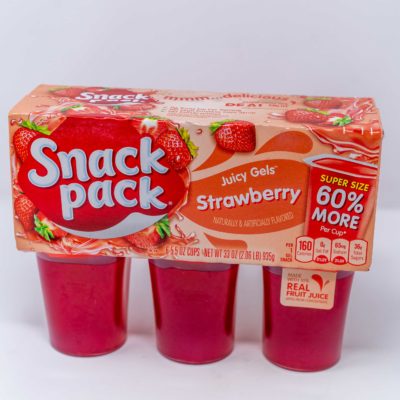Snack Pack Ssz Strawbry 6/5.5z