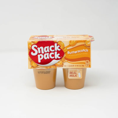 Snack Pack Butscotch 4/3.25 Oz