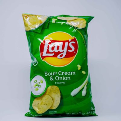 Lays S/Crm&onion Chips 184g