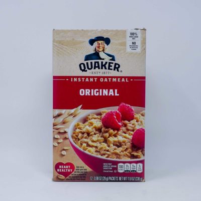 Quaker Inst Oatmeal Reg 336g