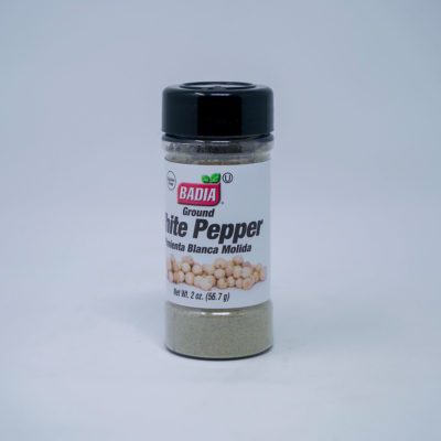 Badia Grnd White Pepper 56.7g