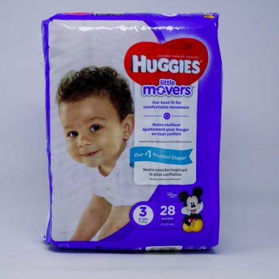 Huggies L/S Stg 3 Diaper 28s