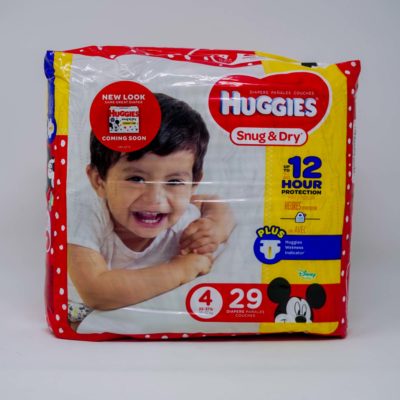 Huggies Snug&dry Diap Sz4 27ct