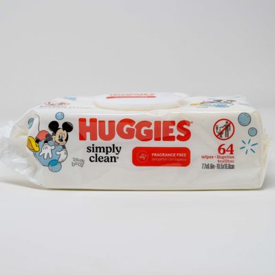 Huggies Simp/Clean Wipes 64s