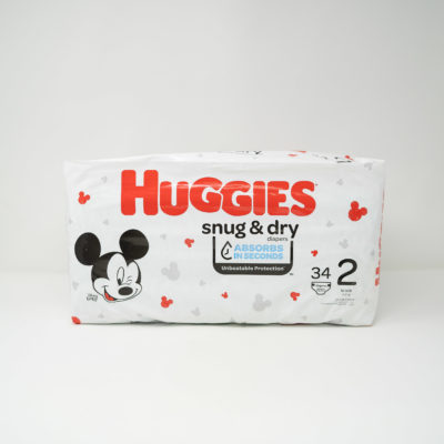 Huggies Snug & Dry Size 2 34ct