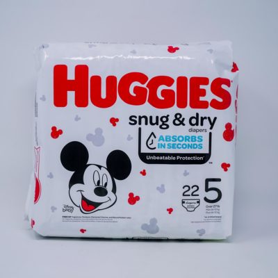 Huggies Snug&dry Diap Sz5 22ct