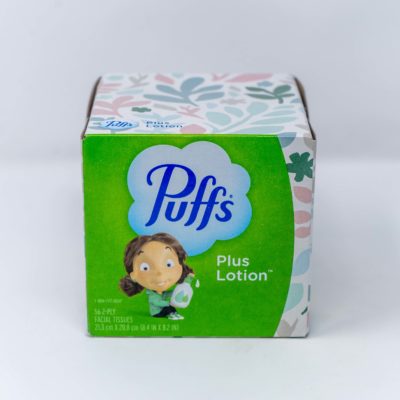 Puffs Plus Lot Tissu Cube 56ct