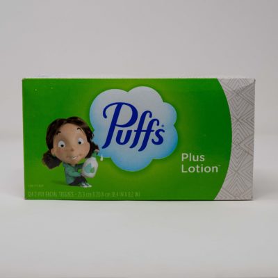 Puffs Plus Lotion Tissues124ct