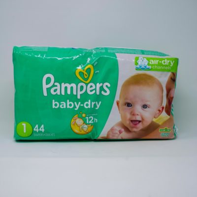 Pampers Baby Dry Sz 1 44ct