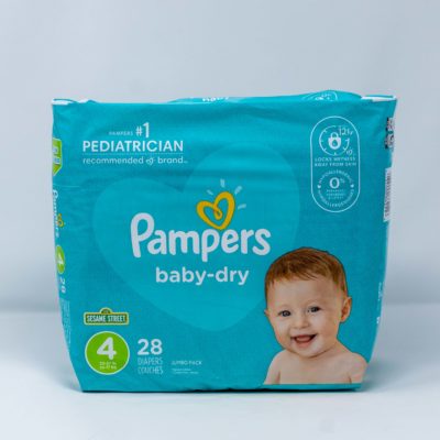 Pampers Air Dry Sz 4 28ct