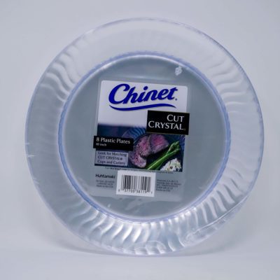 Chinet Crystal Plas Plate8/10