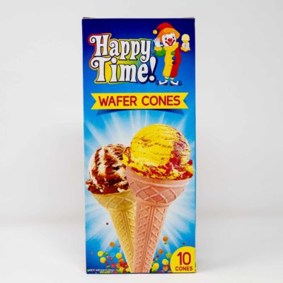 Happytime Icecream Cones 10ct