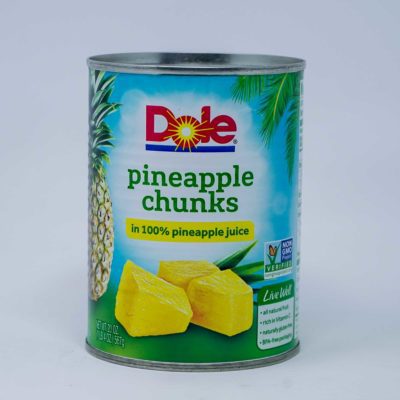 Dole Chunk Pineapple Jce 597g