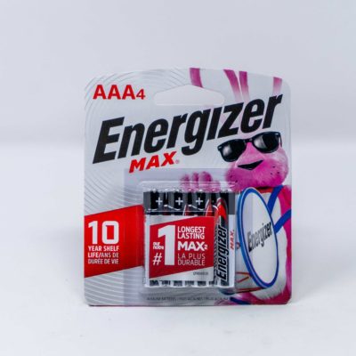 Energizer Batteries Aaa4