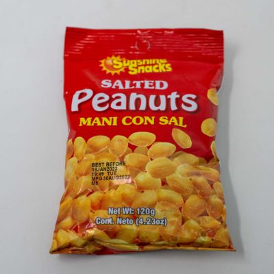 S/S Snacks Peanuts Salted 120g