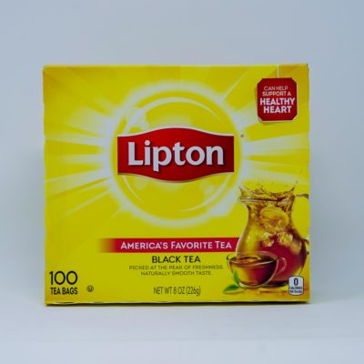 Lipton Black Tea Bag 100s