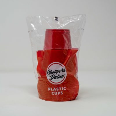 Shppvl Red Plastic Cup16/473ml