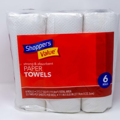 Shppvl  2ply Paper Towel 6rl
