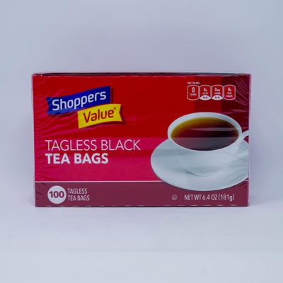 Shppvl Tea Bags Tagless 100ct