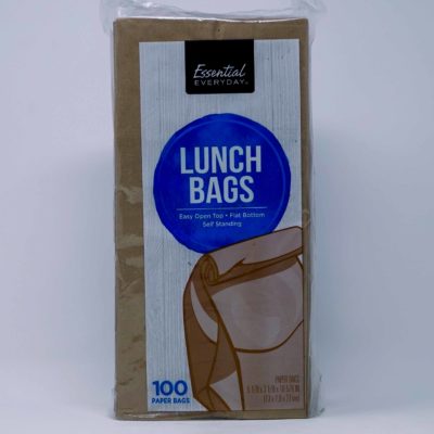 E/Day Lunch Paper Bags 100ct