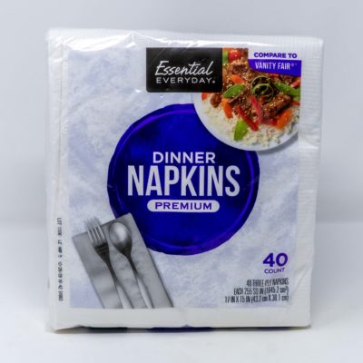 E/Day Dinner Napkins 3ply 40ct