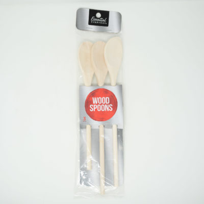 E/Day Wood Spoons 3pkt