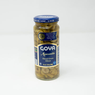 Goya Manz Slc Grn Olives 163g