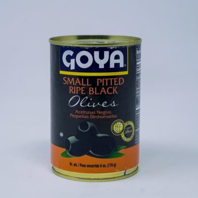 Goya Sml Ripe Black Olive 170g