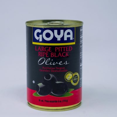 Goya Lrg Ripe Black Olive 170g
