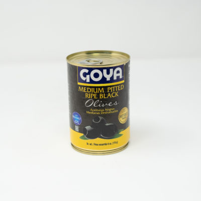 Goya Med Pit Black Olives 170g
