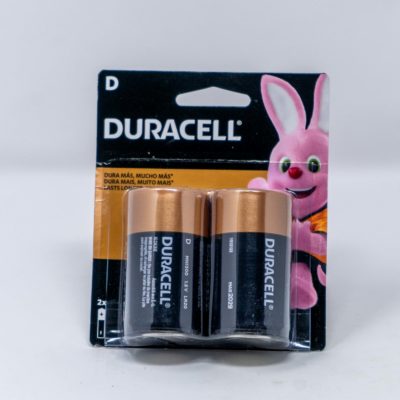 Duracell Battery Sz D2 Pk