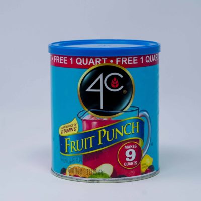 4c Fruit Punch Mix 9qt 527g