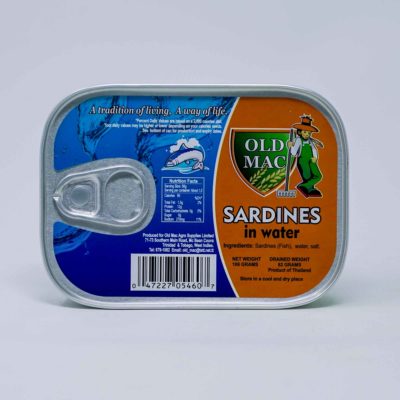 Old Mac Sardines In Water 82g
